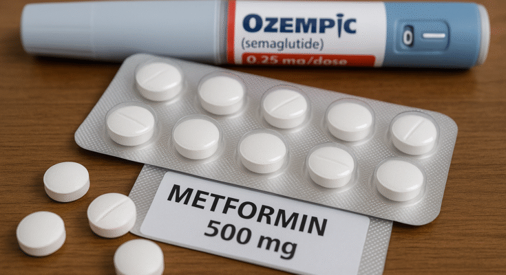 can you take metformin and ozempic together