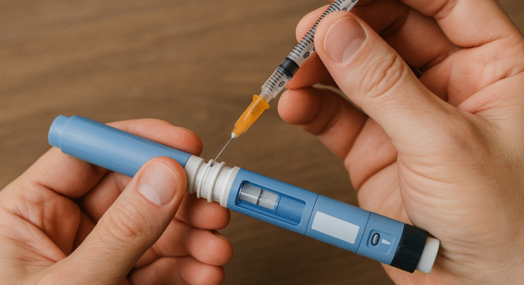 A Hack Way to Refill an Ozempic Pen