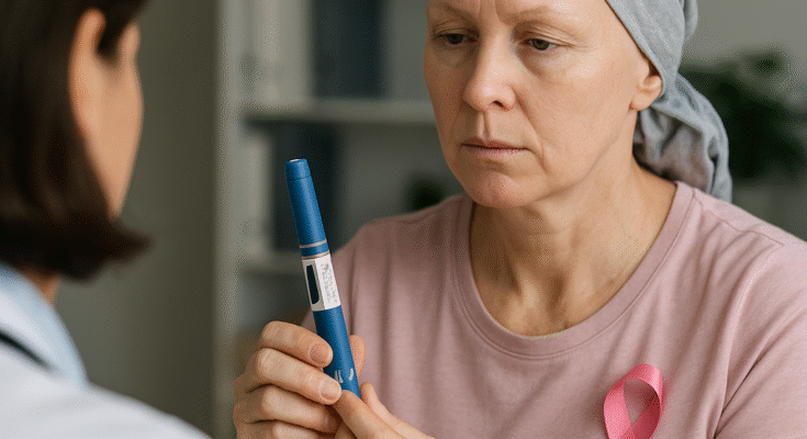 can you take ozempic with breast cancer?