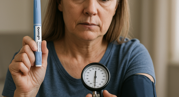 can ozempic cause high blood pressure?