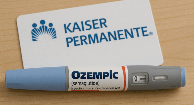 does kaiser cover ozempic for weight loss